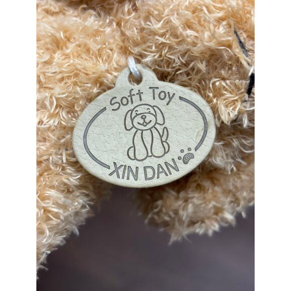 Pet Puppy Dog Plush Brown Stuffed Animal 7" Soft Toy Xin Dan Poodle Labradoodle - Picture 3 of 5